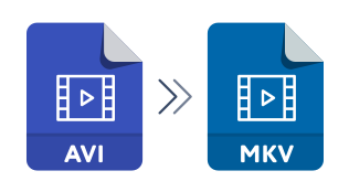 Как переименовать файл avi в mkv